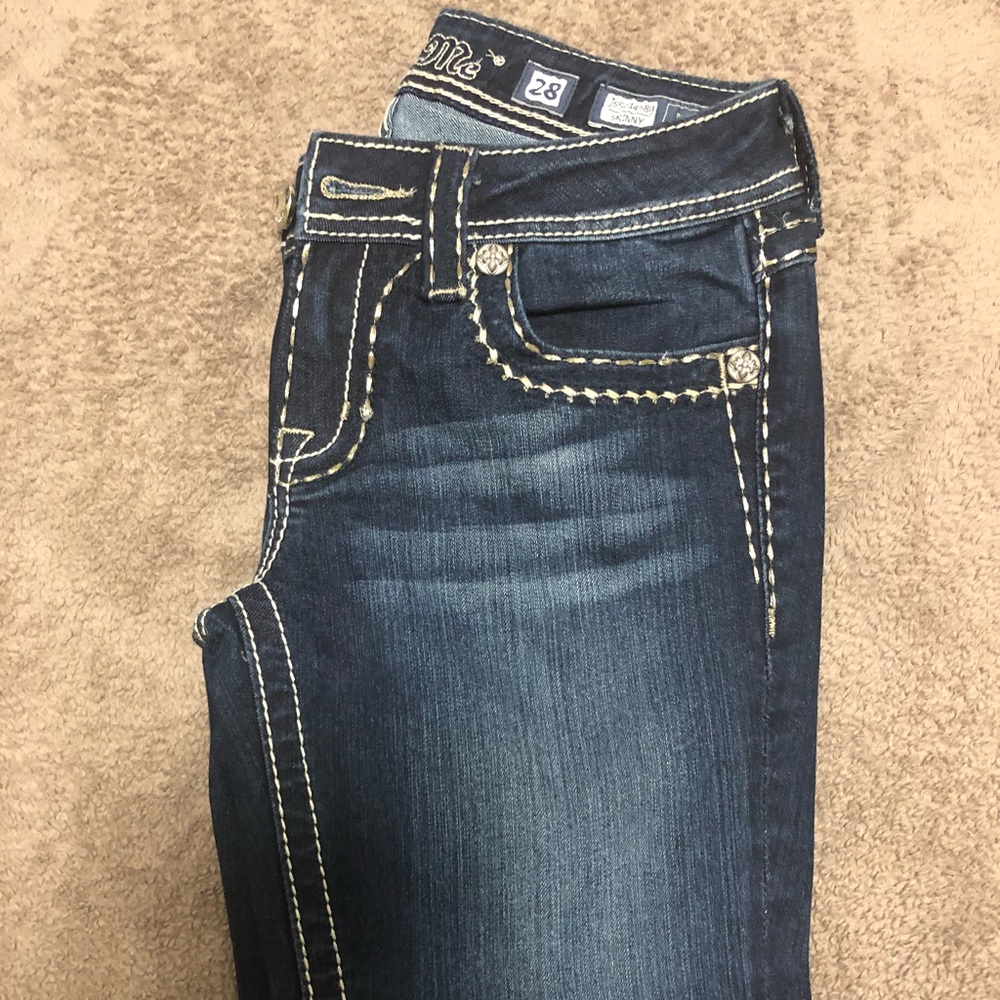 NWOT Miss Me skinny jeans size 28 never worn
